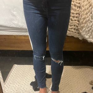 Hidden skinny jeans